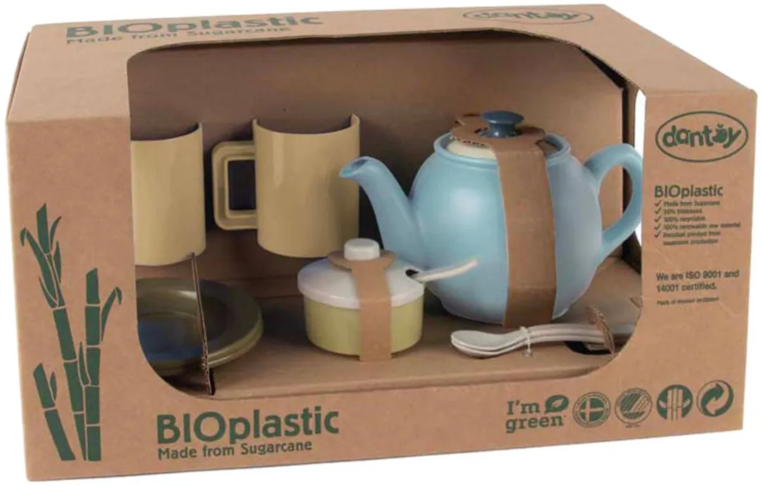 Dantoy BIOplastic Theeservies - Multicolor