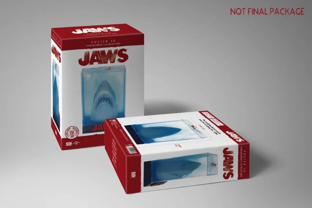 Jaws: Poster 3D figure