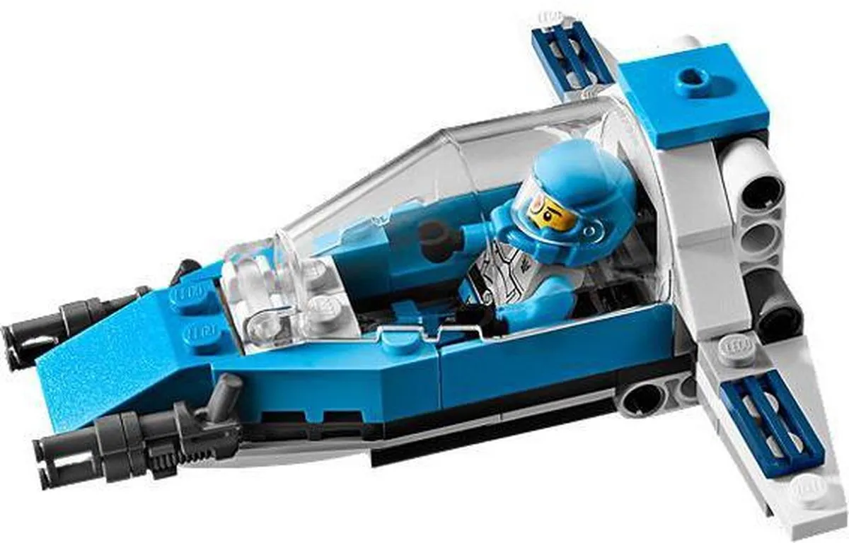 LEGO Galaxy Squad Swarm Interceptor 70701 - 218 Stukken - Blauw/Wit