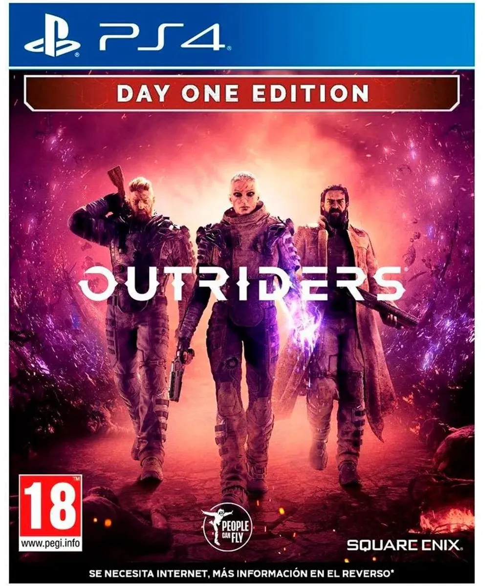 Playstation Games Ps4 Outriders Day One Edition Veelkleurig PAL