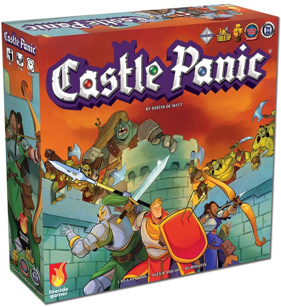 Castle Panic 2nd Edition - Bordspel - Familie & Strategie - Engels - Fireside Games