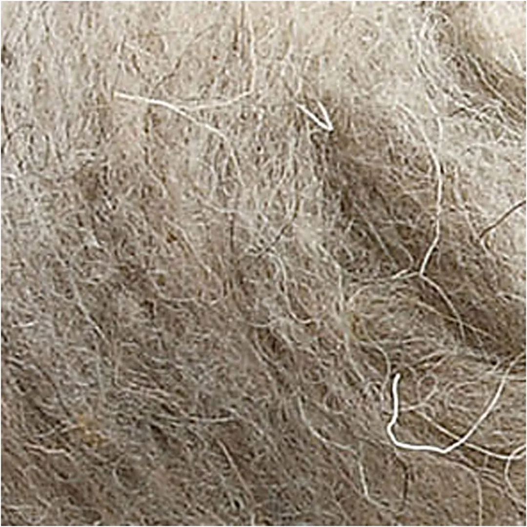 Creativ Company Gekaarde Wol 100g - Naturel