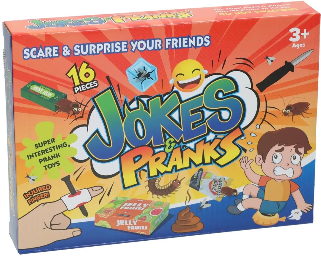 Jono Toys Grappenbox Verras je Vrienden - 16 Stuks