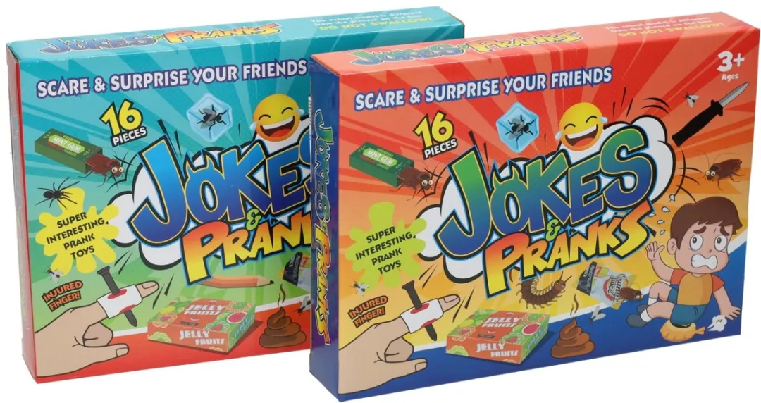 Jono Toys Grappenbox Verras je Vrienden - 16 Stuks