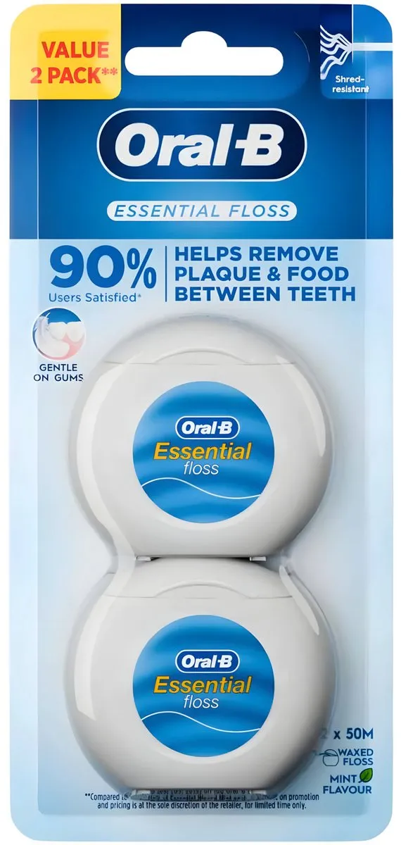 Oral-B Essential Floss Mint Waxed Tandzijde