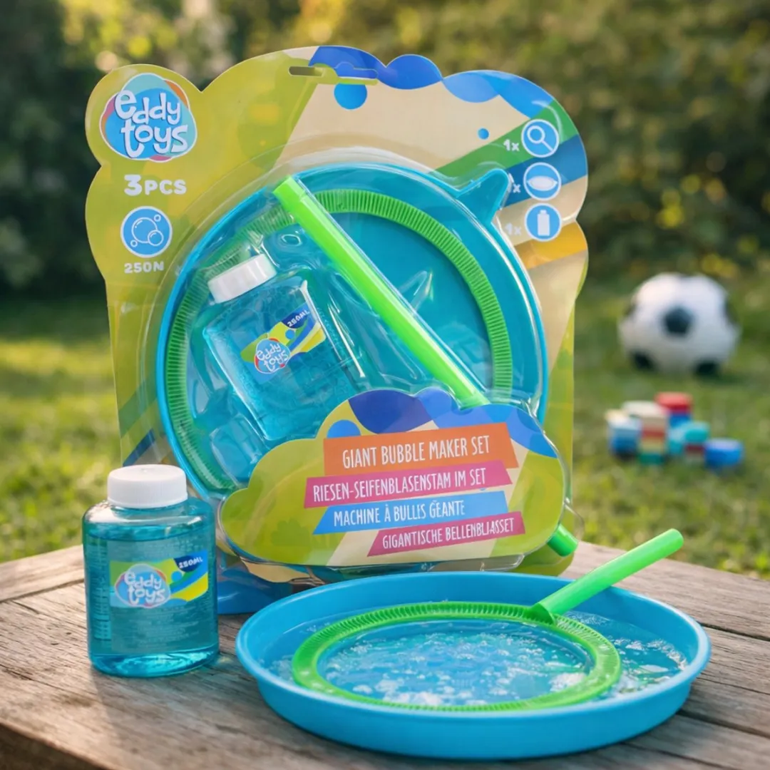 Eddy Toys Giant Bubble Maker - 4-delig