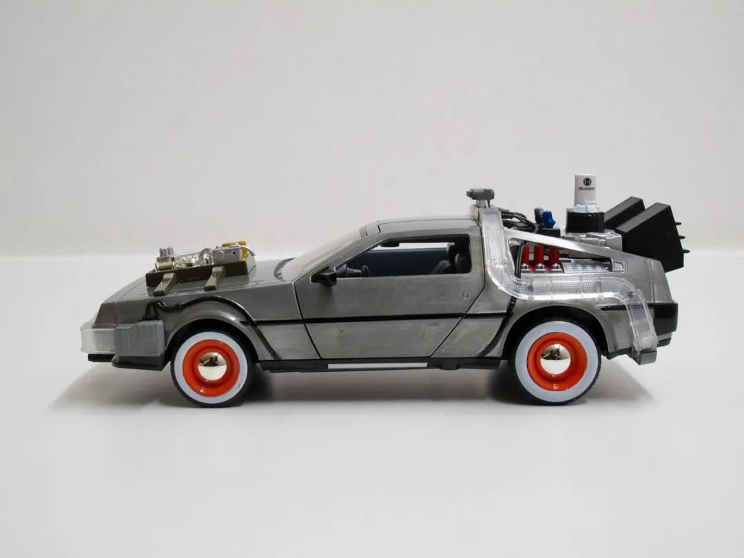 Jada Toys 1/24 DeLorean Back to the Future Part III - Grijs