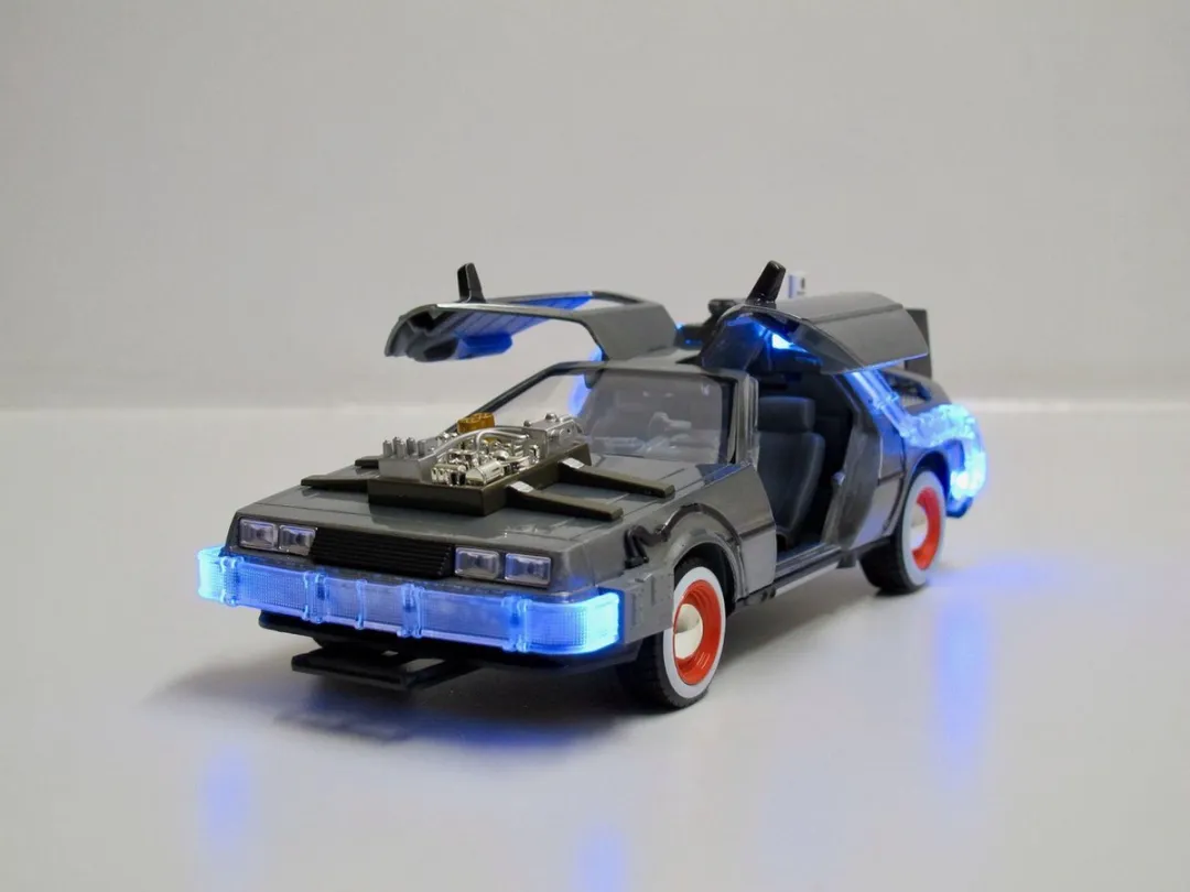 Jada Toys 1/24 DeLorean Back to the Future Part III - Grijs