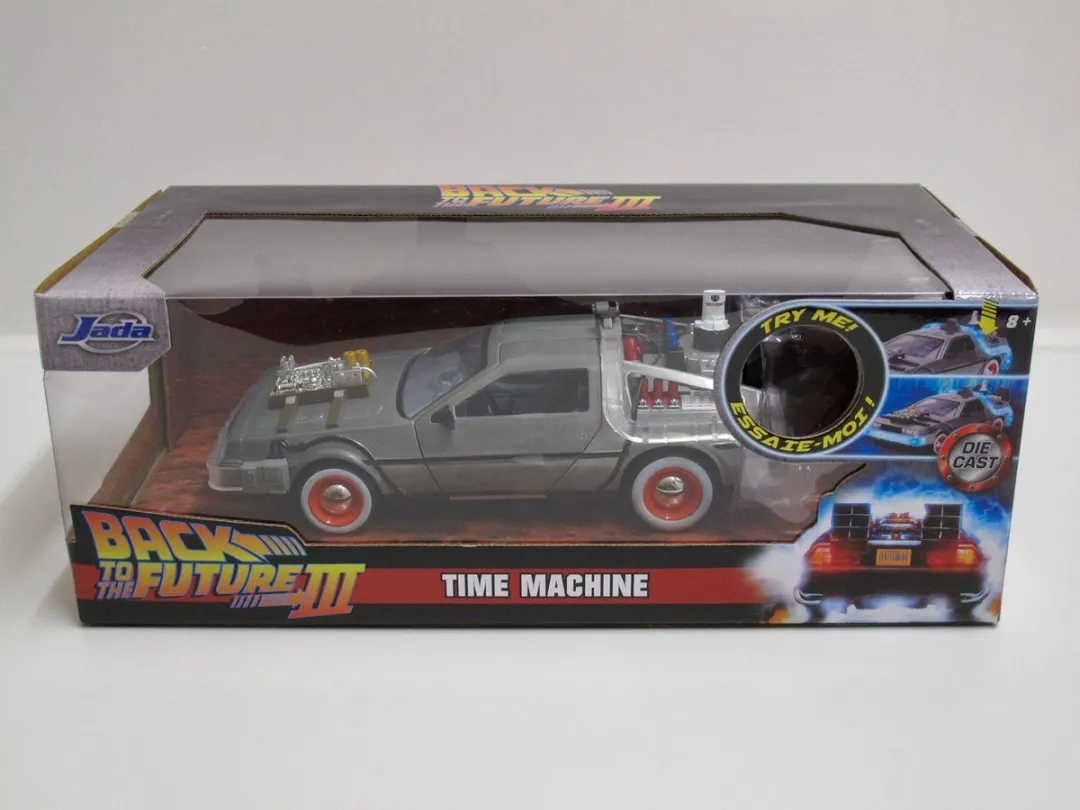 Jada Toys 1/24 DeLorean Back to the Future Part III - Grijs
