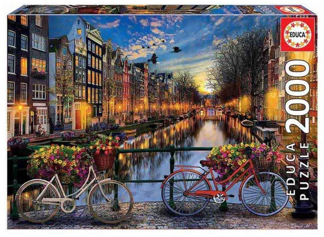 Educa Amsterdam Legpuzzel 2000 Stuks ED17127 - Meerkleurig