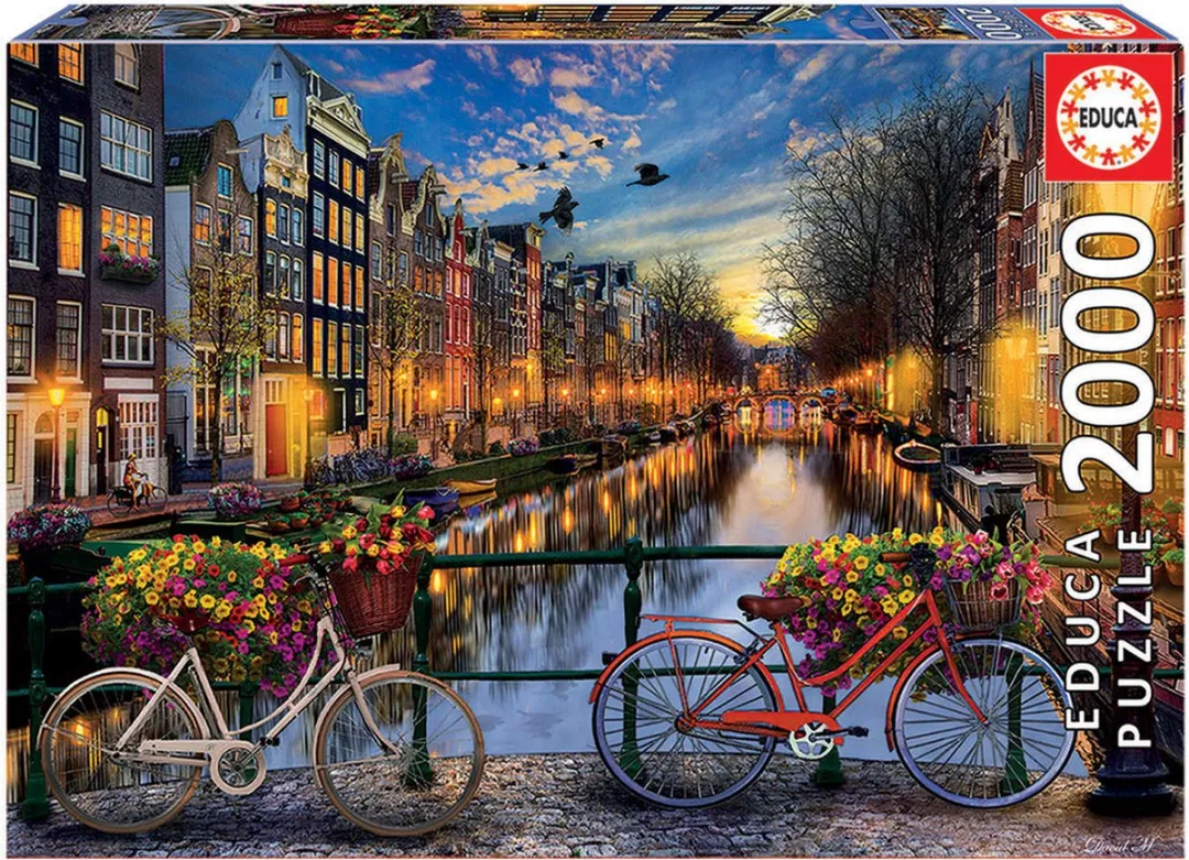 Educa Amsterdam Legpuzzel 2000 Stuks ED17127 - Meerkleurig