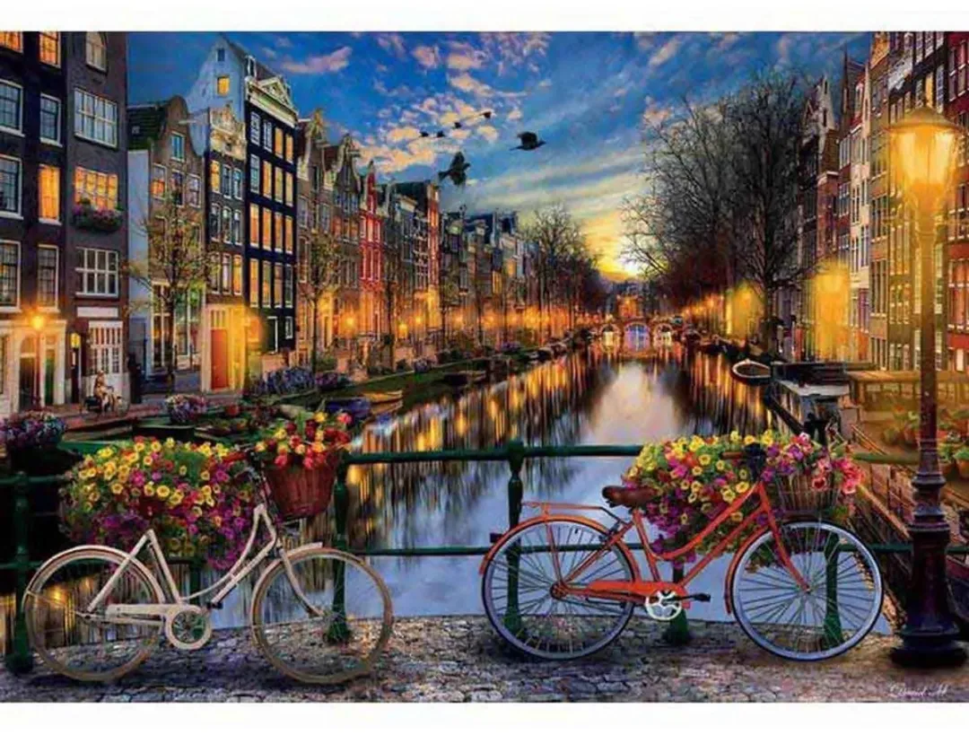 Educa Amsterdam Legpuzzel 2000 Stuks ED17127 - Meerkleurig