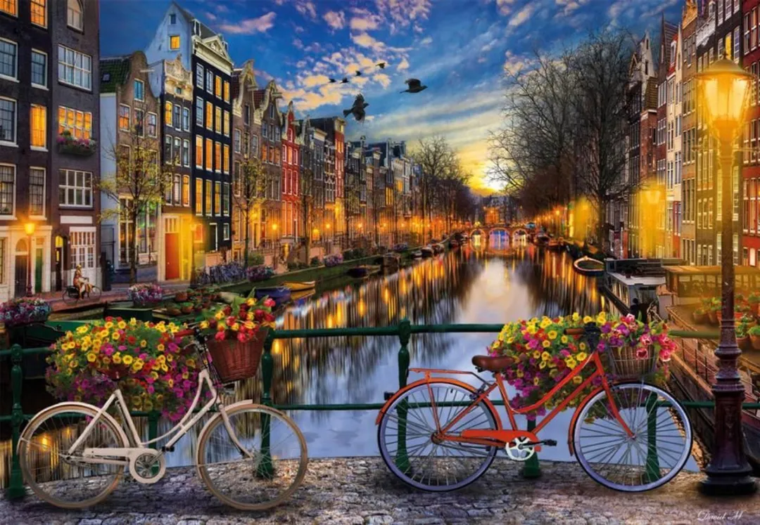 Educa Amsterdam Legpuzzel 2000 Stuks ED17127 - Meerkleurig