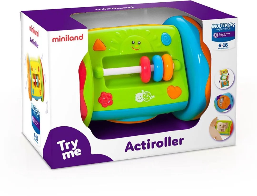 Miniland Muziekroller - Multicolor