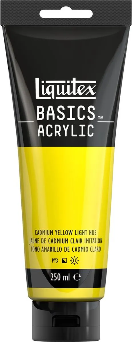 Liquitex Basics Acrylverf Cadmium Yellow Light Hue 250ml