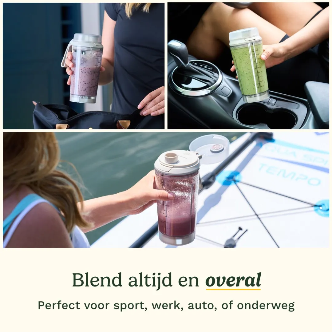 Cuisinart Blast&GO To-Go Blender 500ml - Wit