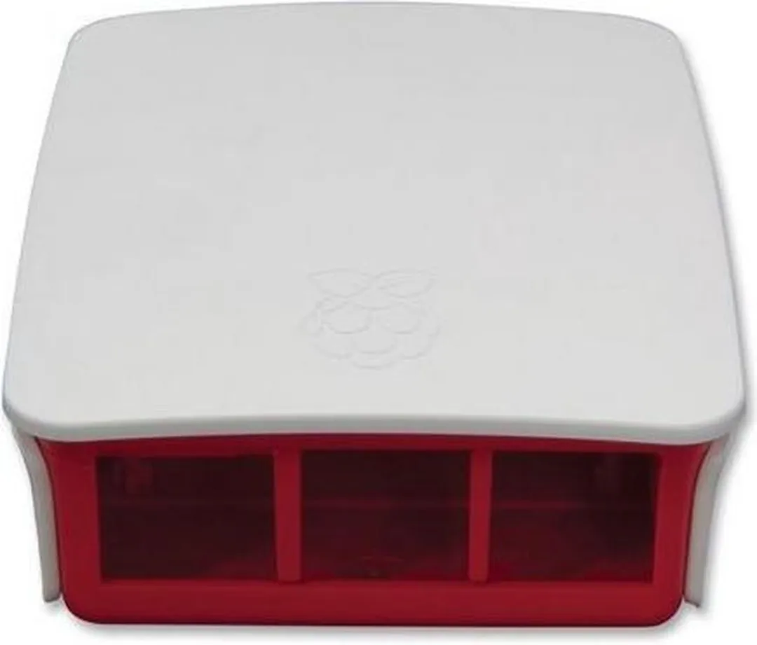 Raspberry Pi 3B+ Case Rood/Wit - afbeelding 4 van 6