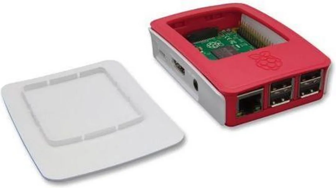 Raspberry Pi 3B+ Case Rood/Wit - afbeelding 6 van 6