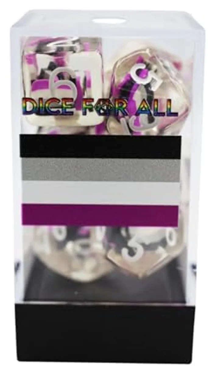Foam Brain Games Asexual Flag D&D Set