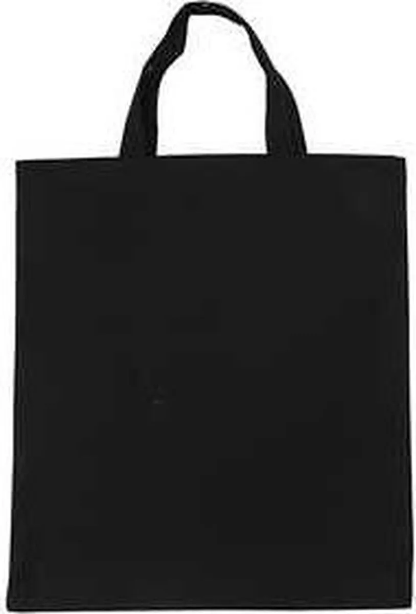Creativ Company Katoenen Tas 38x42cm - Zwart