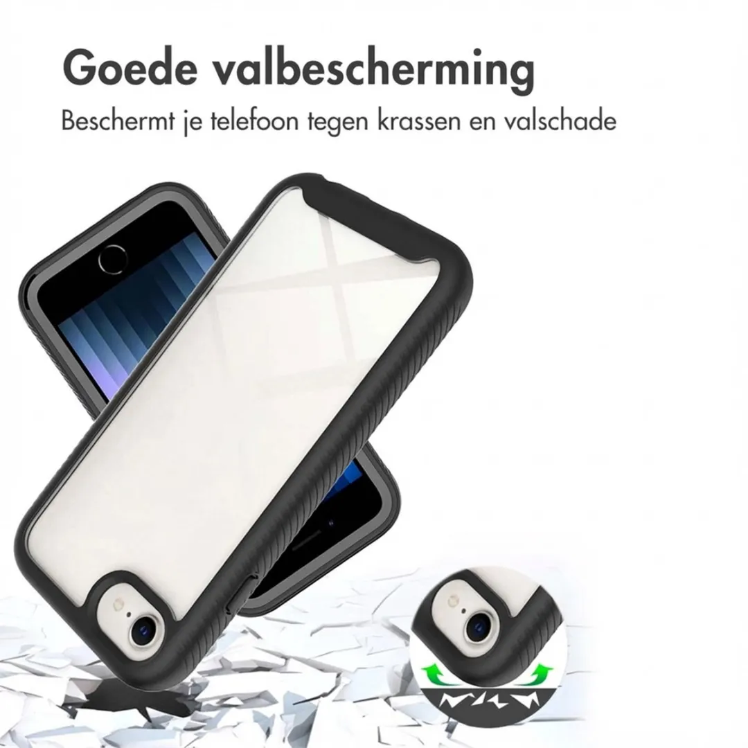Imoshion Hoesje iPhone SE/8/7/6s/6 - 360° Beschermend - Zwart