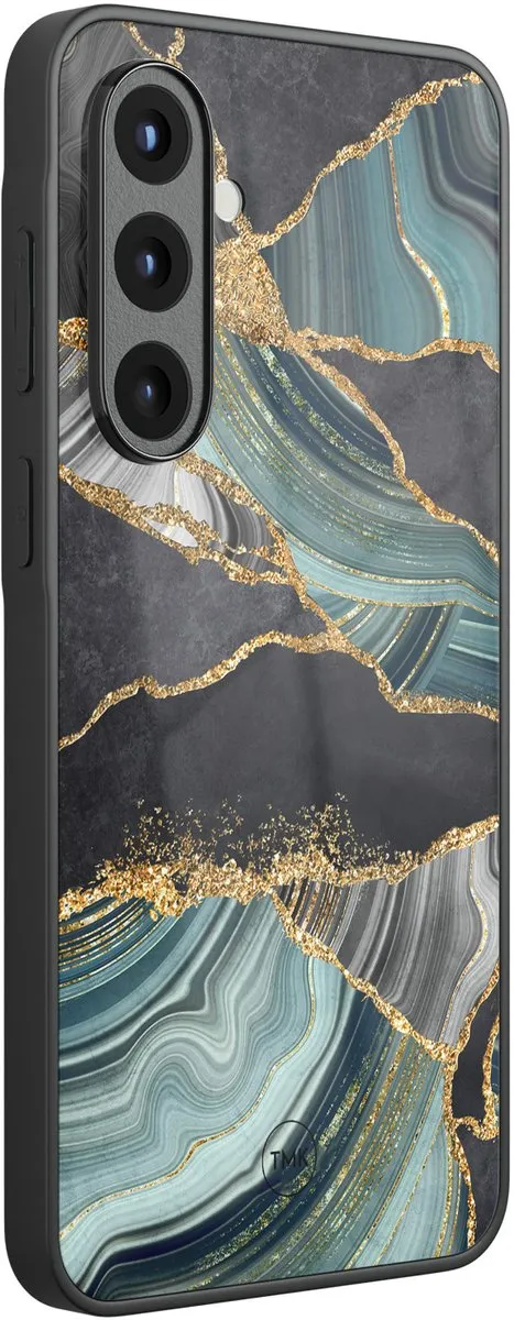 Casevibes Samsung Galaxy A56 Hoesje - Marble Jade Stone