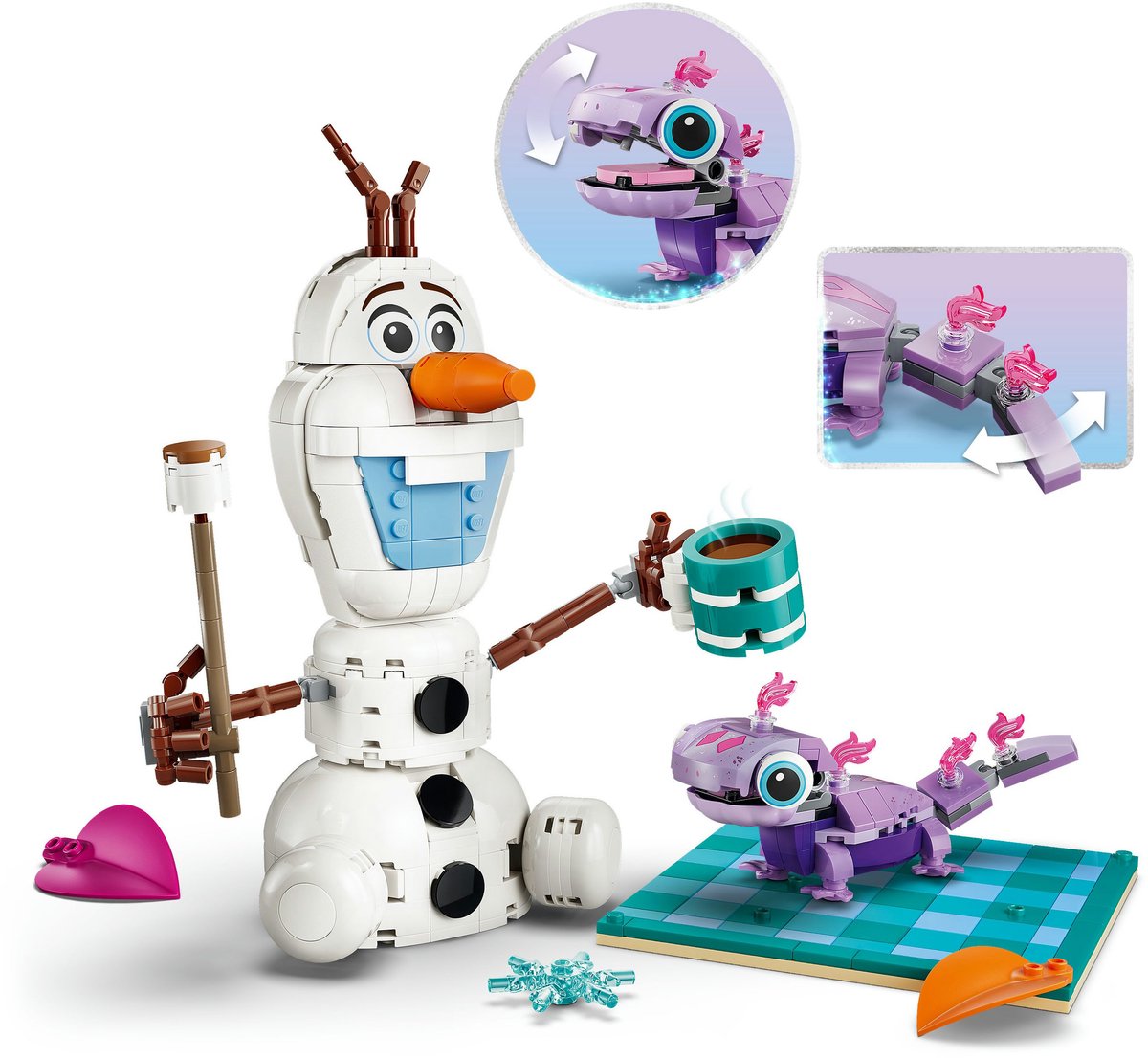 LEGO Disney Frozen Olaf en Bruni's Picknickplezier - 43287