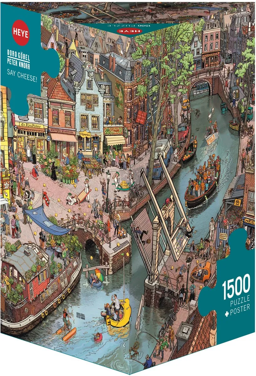 Heye Say Cheese! Legpuzzel 1500 Stuks - Multicolor