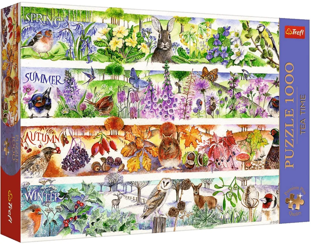 Trefl Puzzel Tea Time Four Seasons 1000 Stuks