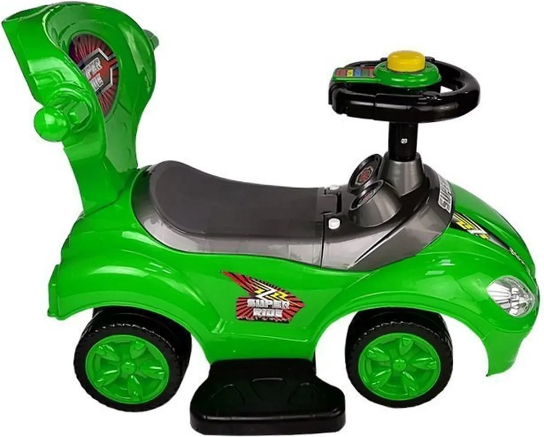 Lean Toys Mega Car 3-in-1 Loopauto - Groen