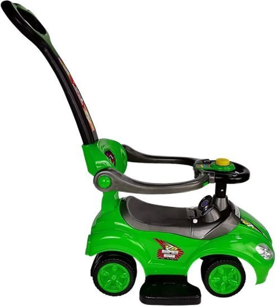 Lean Toys Mega Car 3-in-1 Loopauto - Groen - afbeelding 6 van 6