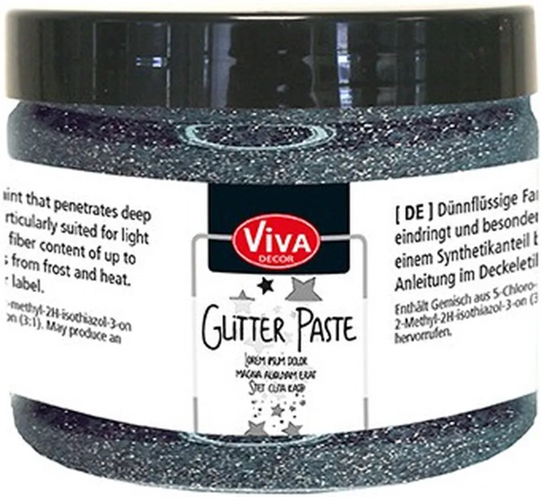 Viva Decor Glitter Gel Hämatit 150ml