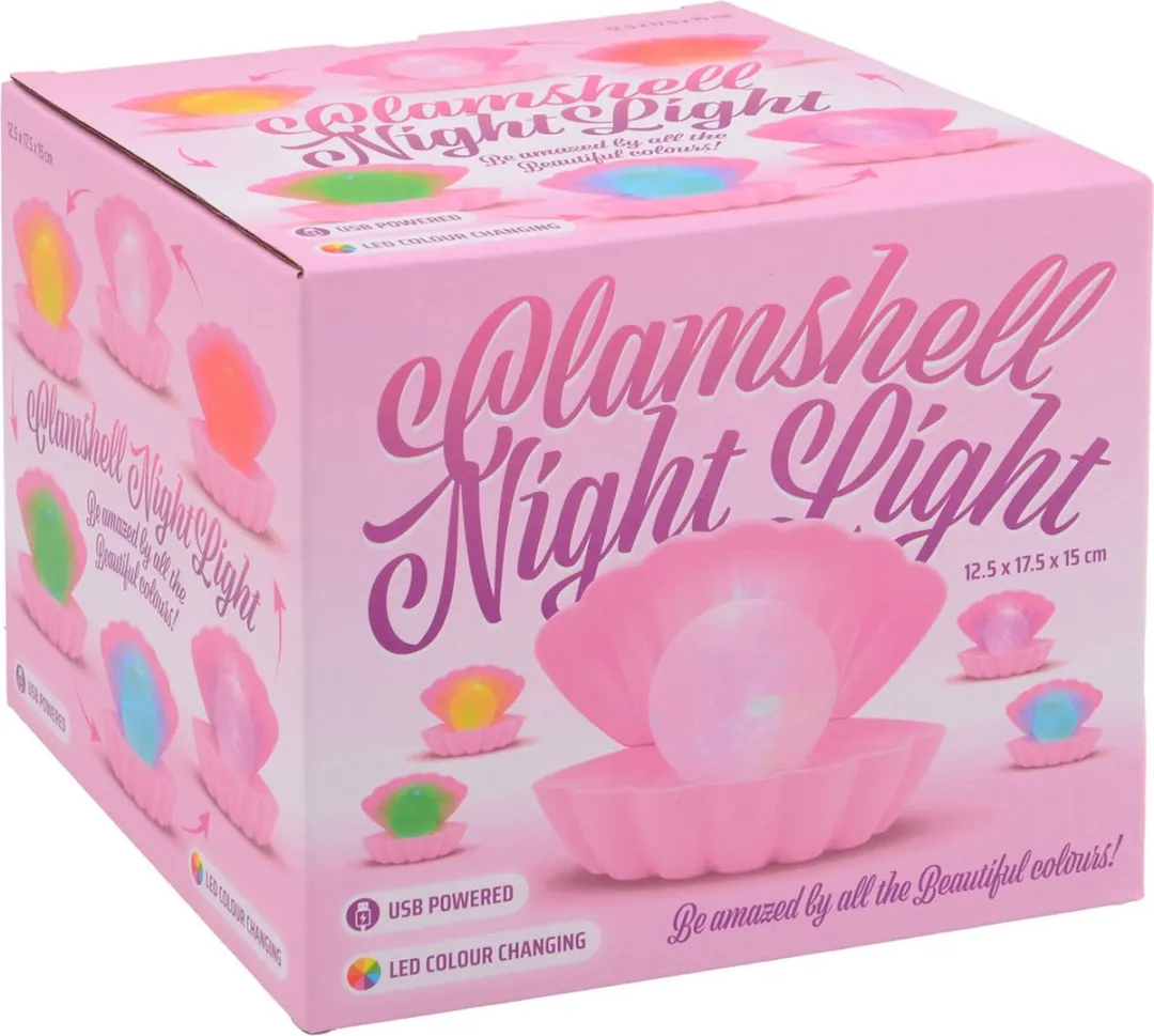 Parel Nachtlamp Roze met USB Aansluiting