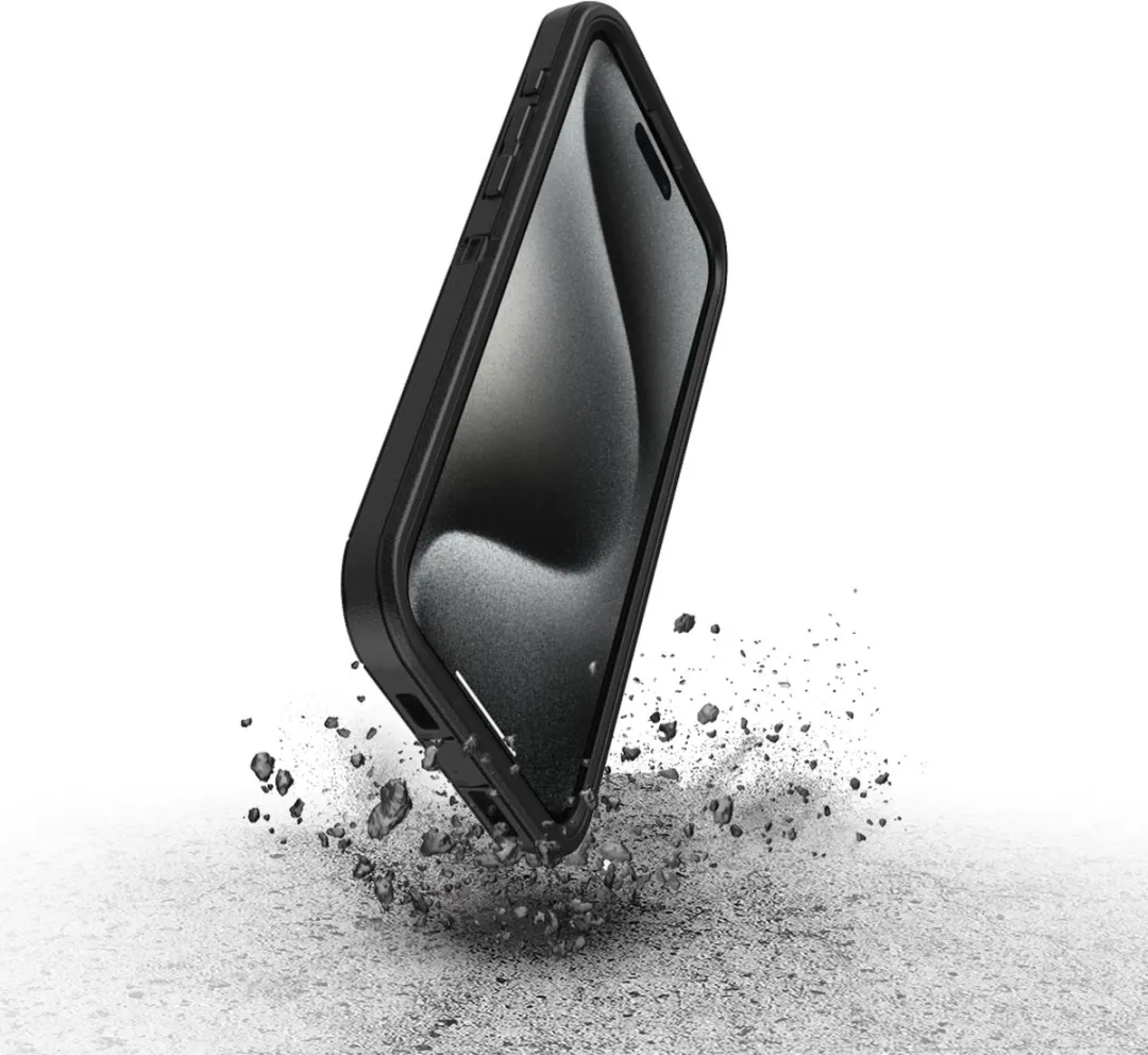 OtterBox Defender 77-92549 iPhone 15 Pro Max Hoesje - Zwart
