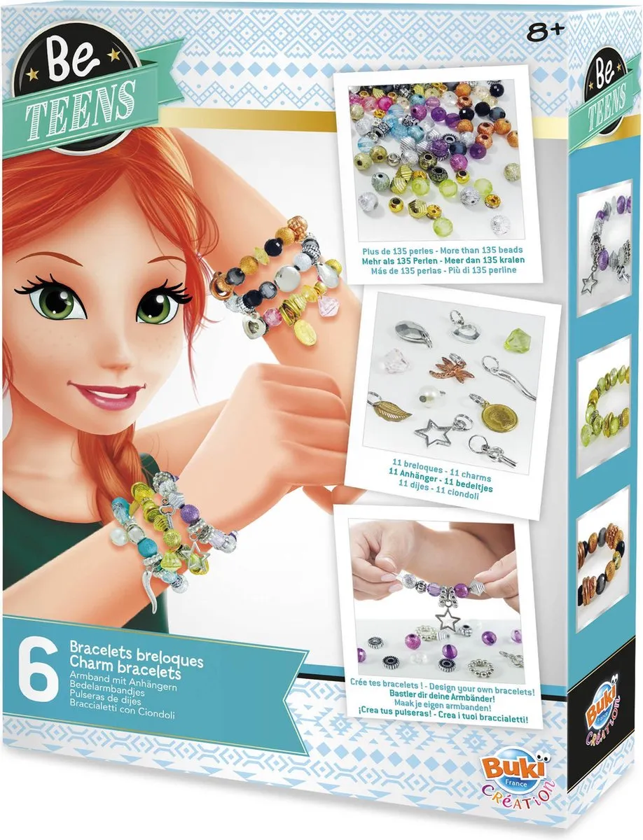 Buki Armbandjes maken met bedeltjes