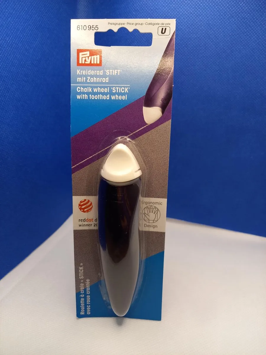 Prym Krijtradeerwieltje Stokje
