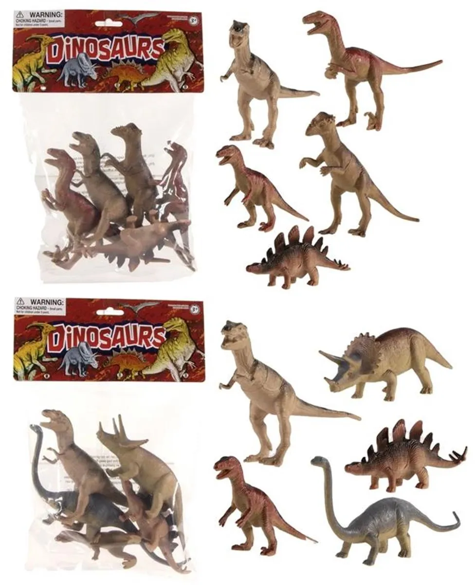 Jonotoys Dinosaurussen 5-delig - Multicolor