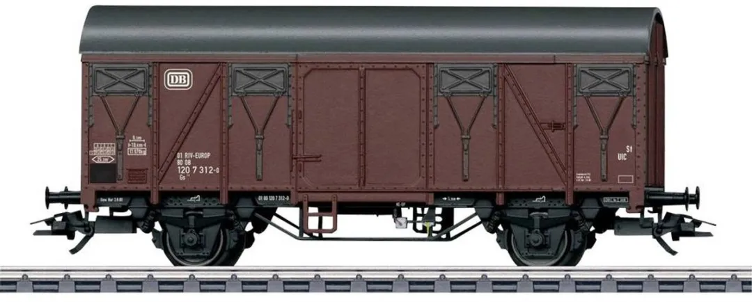 Märklin Gs 210 Gesloten Goederenwagen H0 - Digitaal