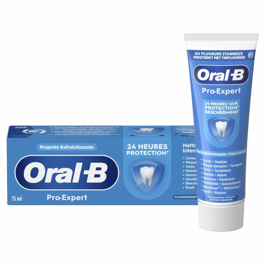 Oral-B Pro-Expert Intense Reiniging Tandpasta - 4x75ml
