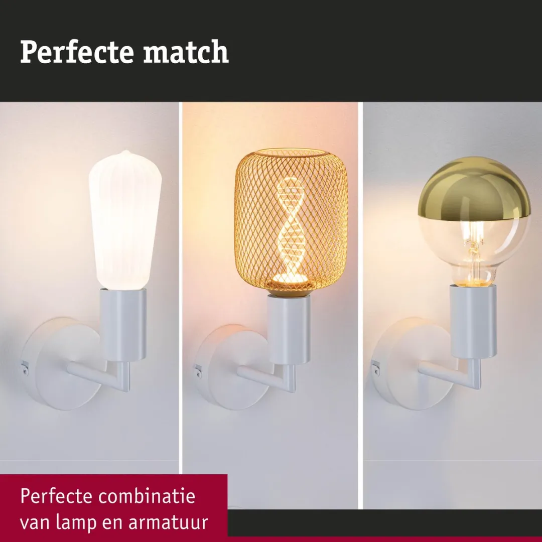 Paulmann Set Wandlamp Ravi 4,3W 60mm - 400lm Warm wit