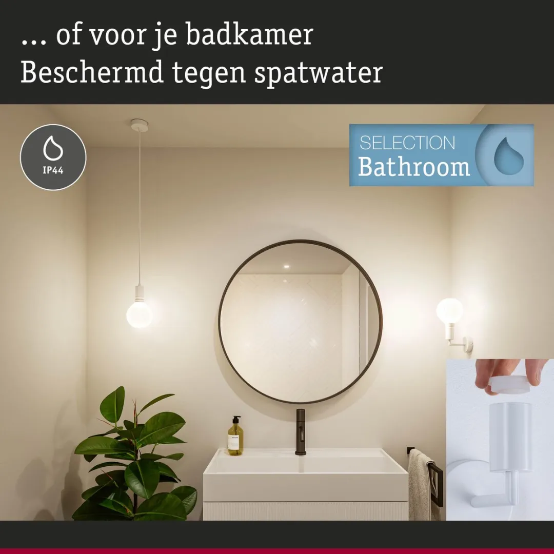 Paulmann Set Wandlamp Ravi 4,3W 60mm - 400lm Warm wit