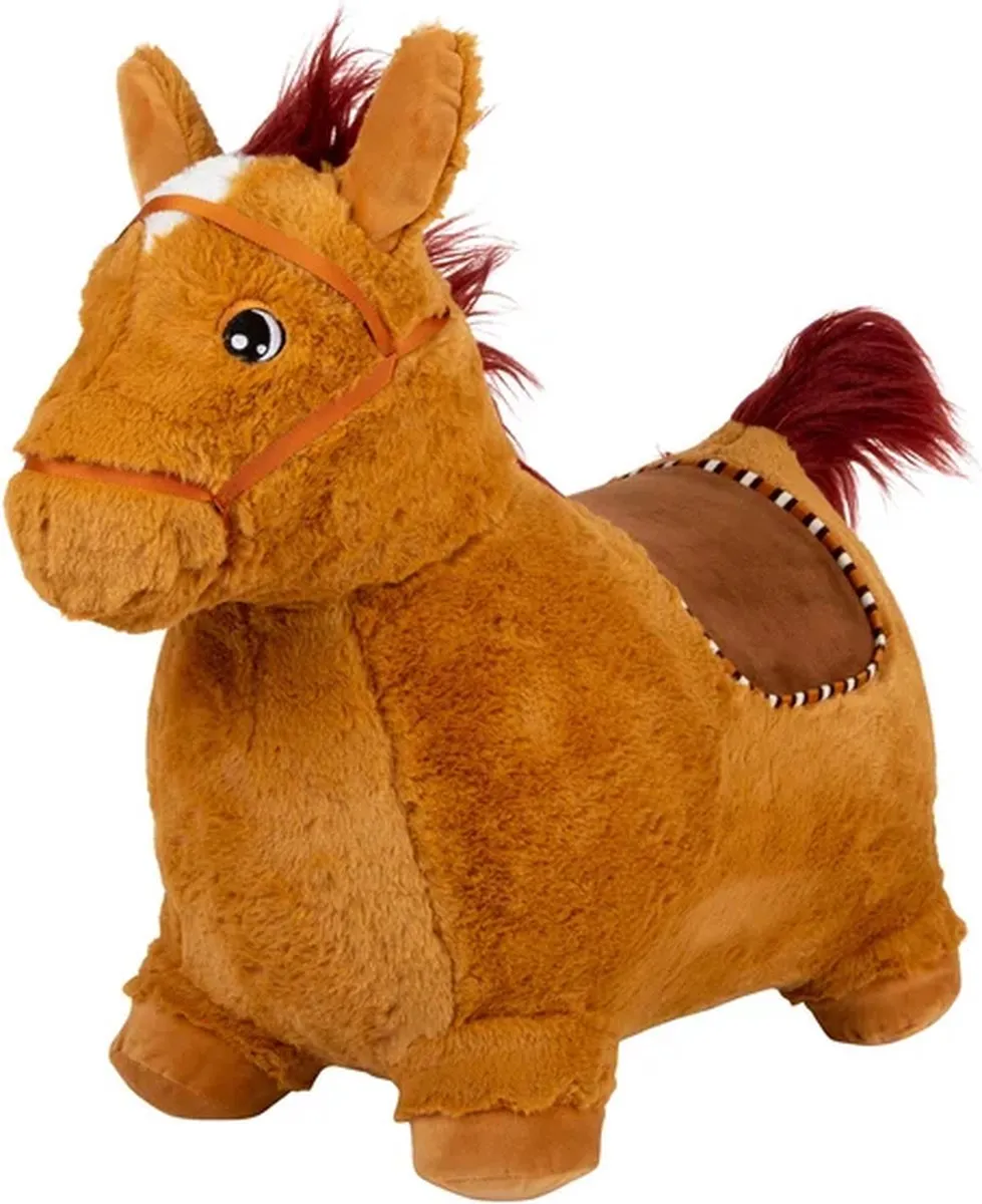 Small Foot Skippypaard Pluche Paard - Bruin