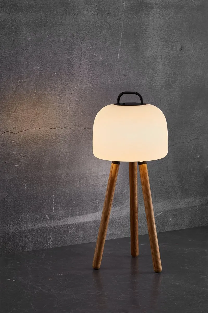 Nordlux Kettle To Go Driepoot - 31 Blank Hout