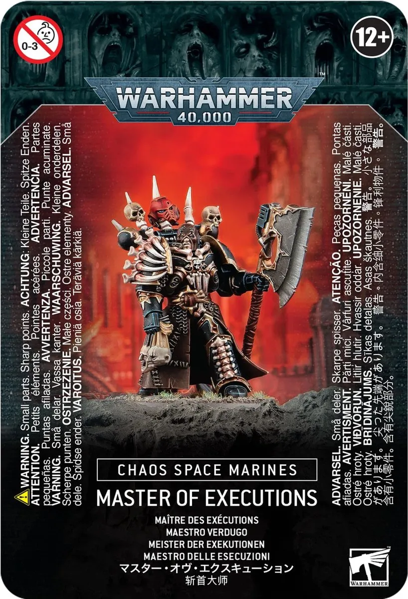 Games Workshop Warhammer 40.000 Chaos Space Marines Master of Executions