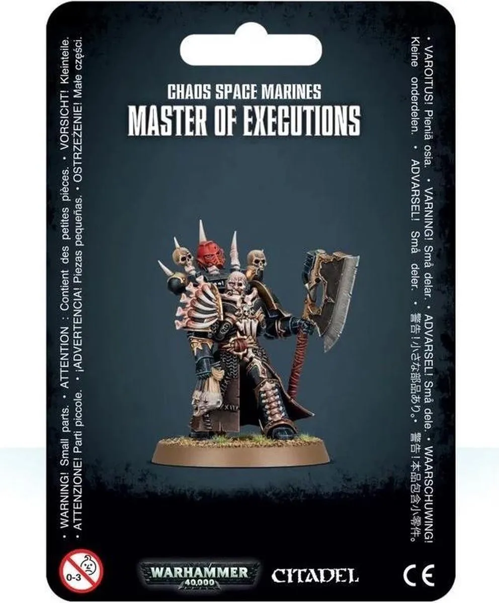 Games Workshop Warhammer 40.000 Chaos Space Marines Master of Executions - afbeelding 6 van 6