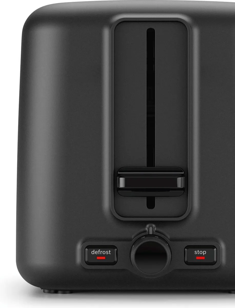 Bosch TAT3P420DE Broodrooster 2 Sneden - 970W - Zwart/Zilver