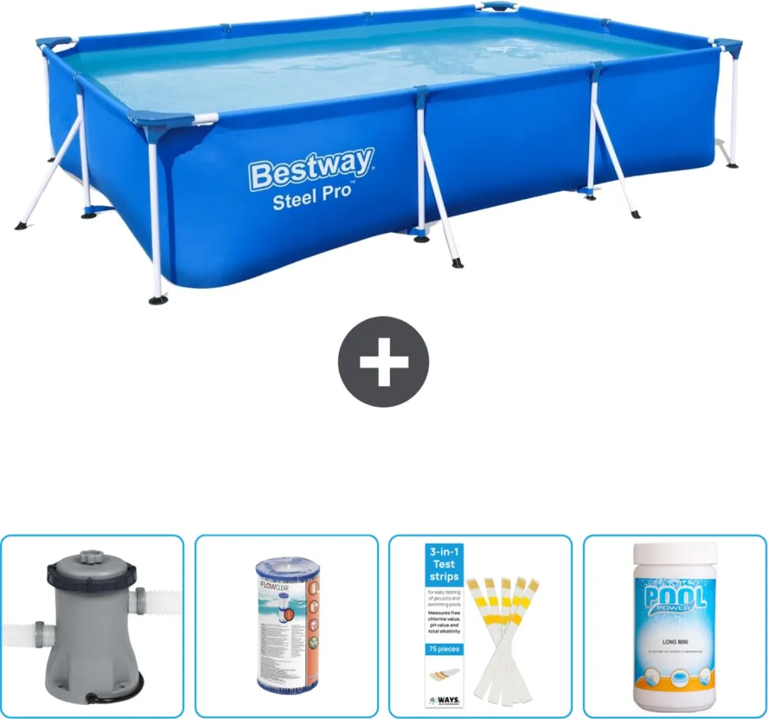Bestway Steel Pro Zwembad 300x201x66cm