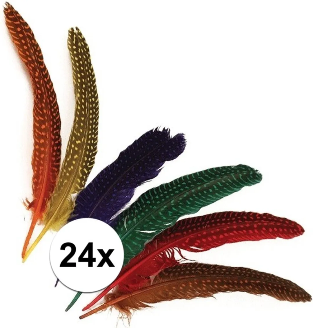 Rayher Hobby Sierveren met stippen - 24 Stuks - Multi