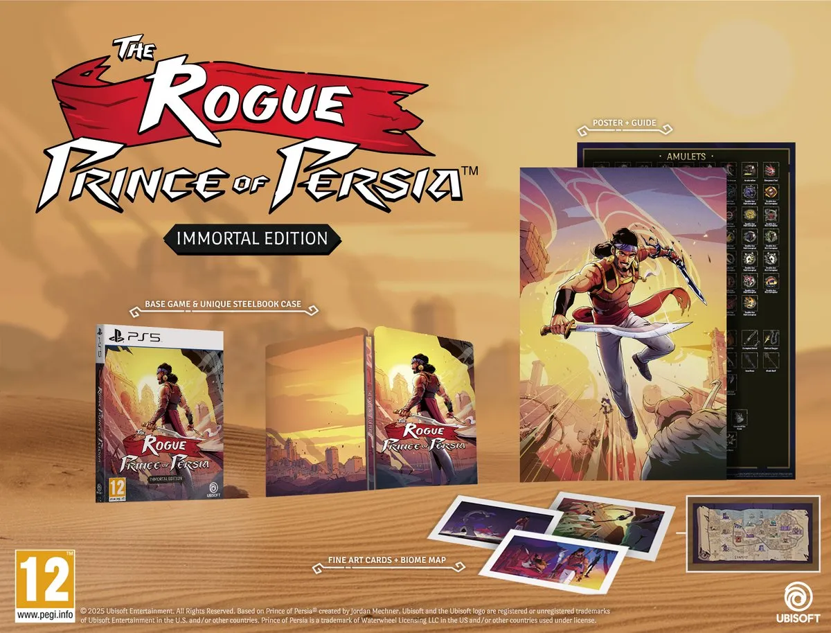 Mindscape The Rogue Prince of Persia Immortal Edition - PS5