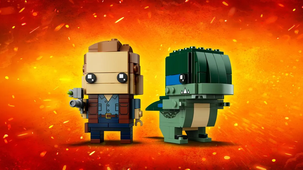 LEGO BrickHeadz Jurassic World Owen & Blue 41614 - 234 Stukken